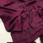 Self-Woven Crape Jamali Color Cotton Crepe Sarees