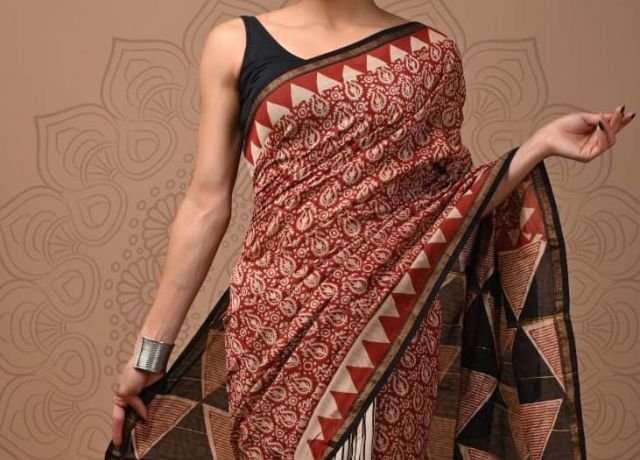 Chanderi Silk blue dhaara home silk category mobile